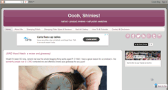 Desktop Screenshot of ooohshinies.com